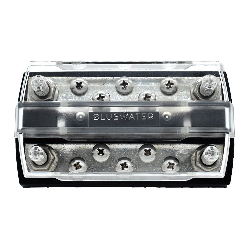 Bluewater Dual Bus 10 Position Busbar 150 Amp [312723 - B - 022] - Houseboatparts.com