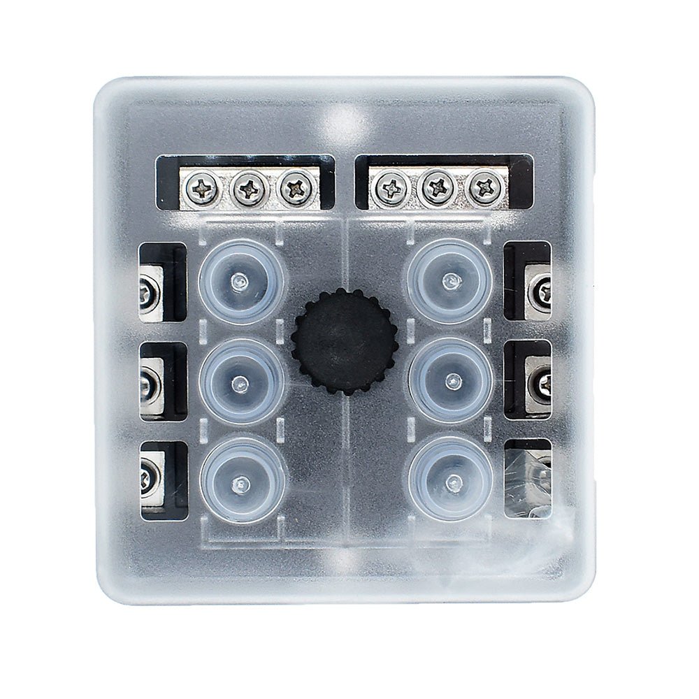 Bluewater 6 Position Beaker Block w/Cover [3200 - 2001 - 006] - Houseboatparts.com