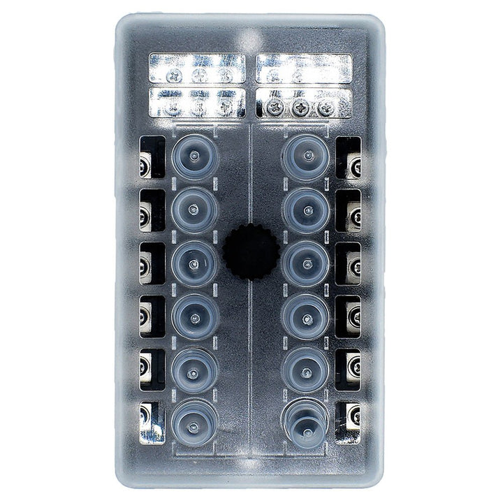 Bluewater 12 Position Beaker Block w/Cover [3200 - 2001 - 012] - Houseboatparts.com