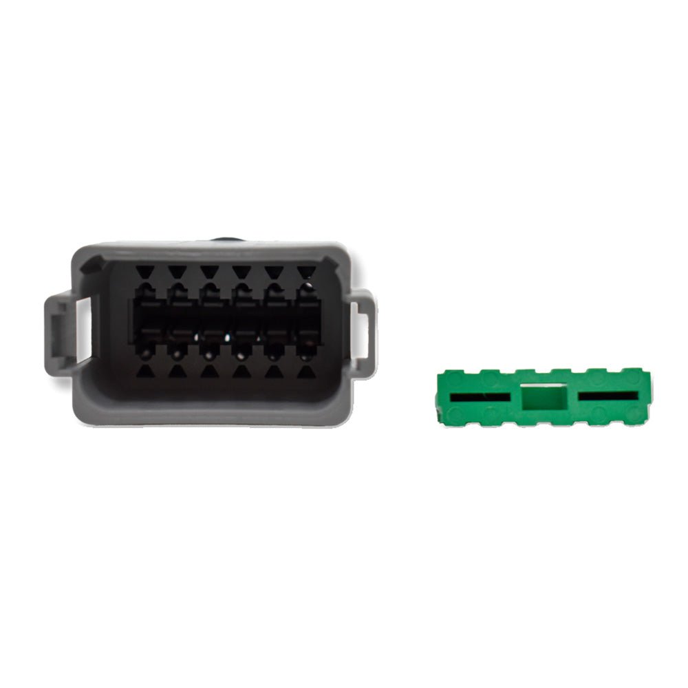 Bluewater 12 Position Male Deutsch Connector w/Wedge Lock [DT04 - 12P] - Houseboatparts.com