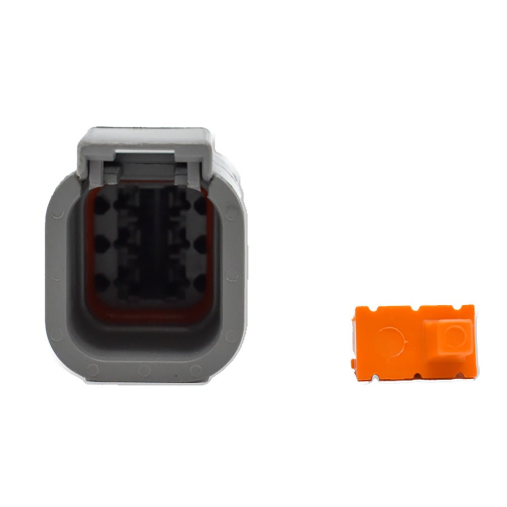 Bluewater 6 Position DTM Male Connector w/Wedge Lock [DTM04 - 6P] - Houseboatparts.com