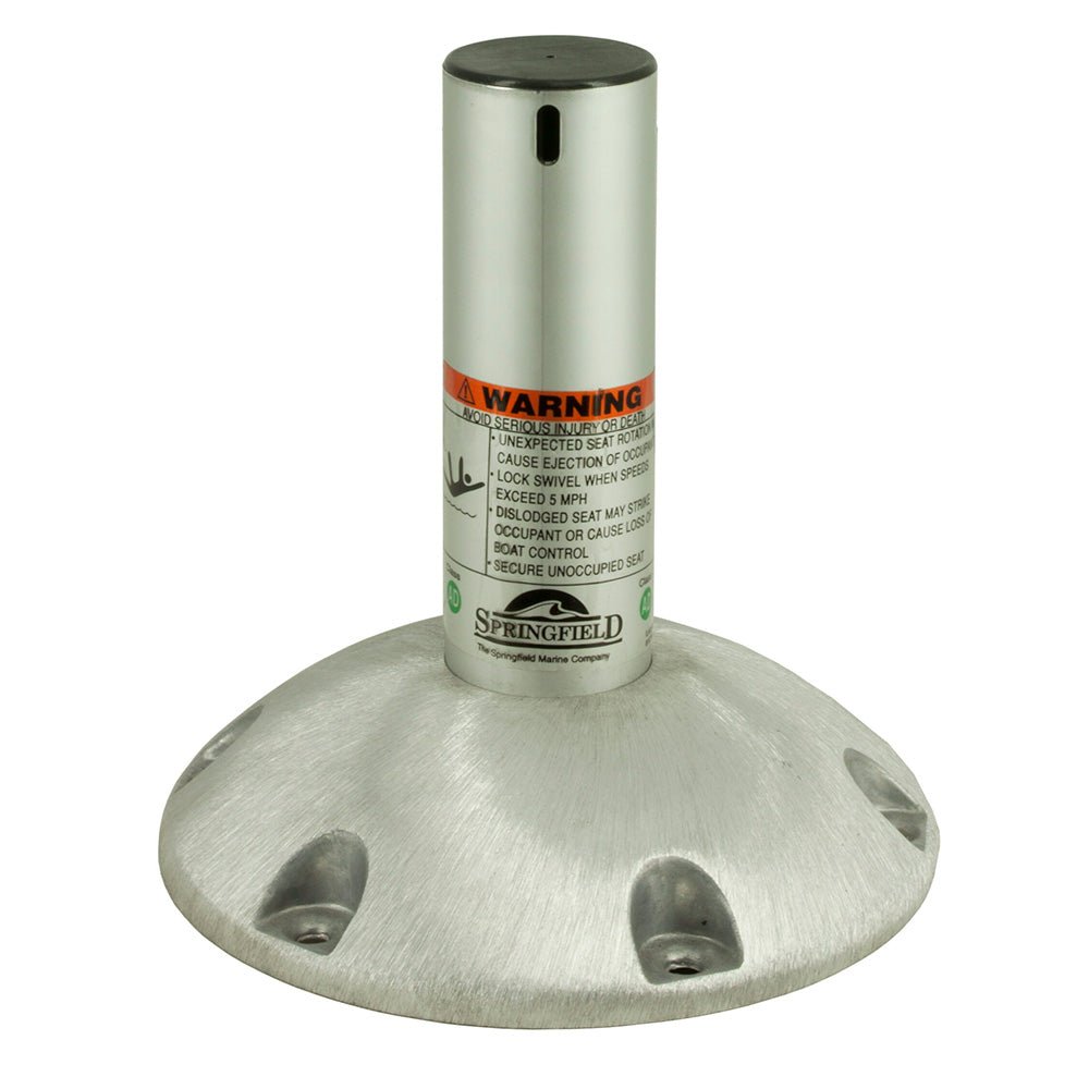 Springfield 2 - 3/8" Explorer Fixed - Height Locking Pedestal - 9" [1250309 - LNS] - Houseboatparts.com