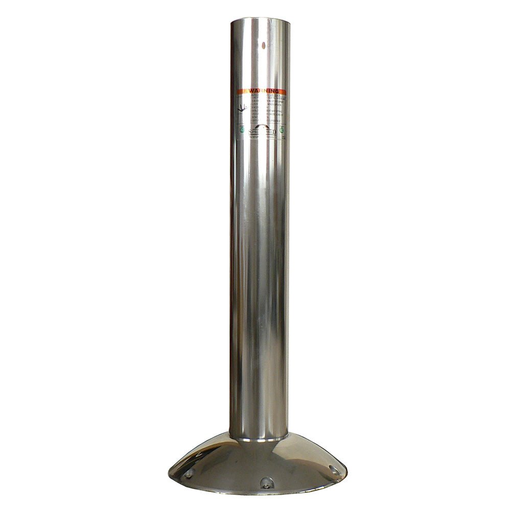 Springfield 4" Elite Fixed - Height Pedestal - 30" [1450030 - P] - Houseboatparts.com