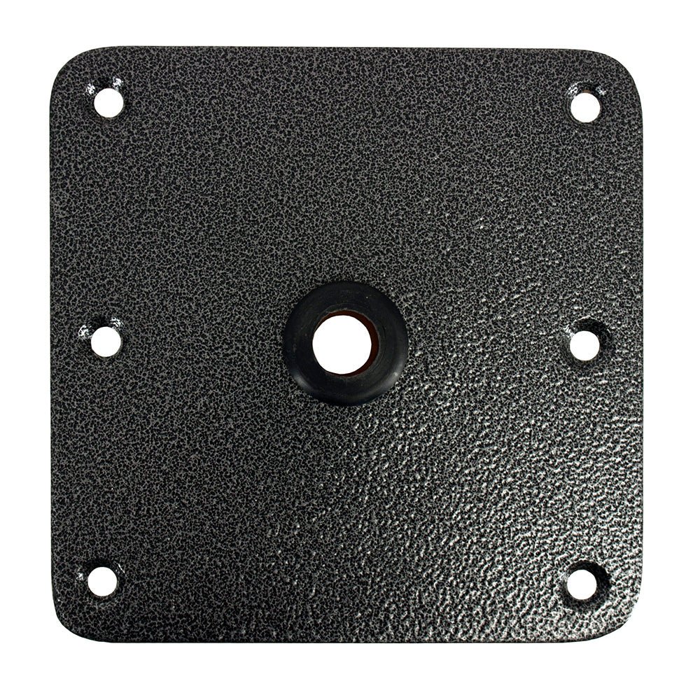 Springfield KingPin Standard Square Steel Base - 7"x7" - Kennedy Base [1620018] - Houseboatparts.com
