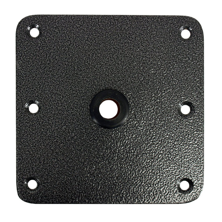 Springfield KingPin Standard Square Steel Base - 7"x7" - Kennedy Base [1620018] - Houseboatparts.com