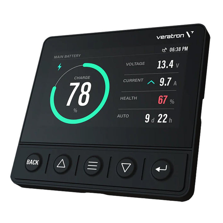 Veratron OL 43 Smart Marine Monitoring TFT Display [B00126101] - Houseboatparts.com