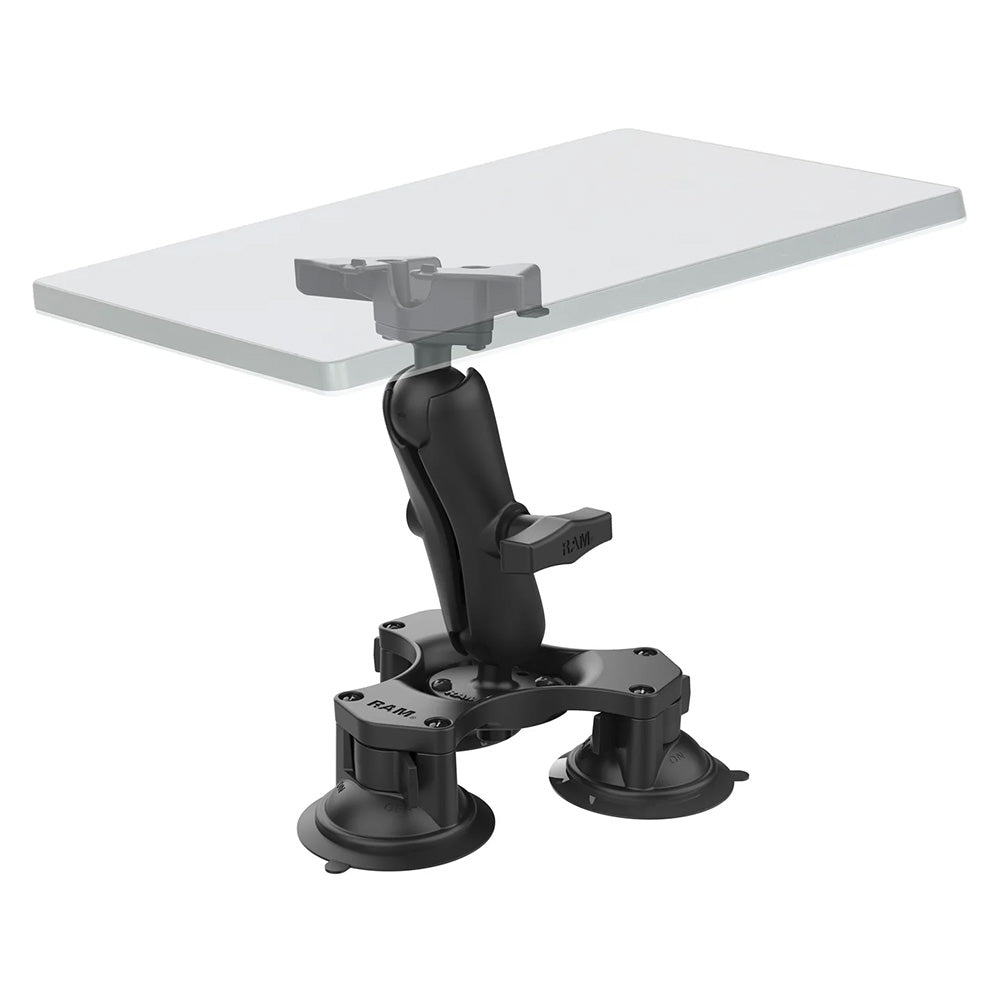 RAM Mount RAM Twist - Lock Triple Suction Heavy Duty Mount f/Starlink Mini [RAP - 365 - 138 - STA1U] - Houseboatparts.com