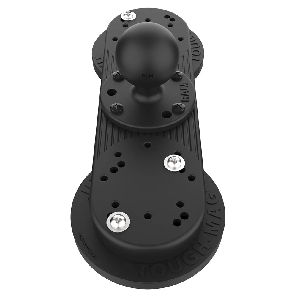 RAM Mount RAM Tough - Mag Double Magnetic Ball Base [RAM - 202 - 333 - MAG88U] - Houseboatparts.com