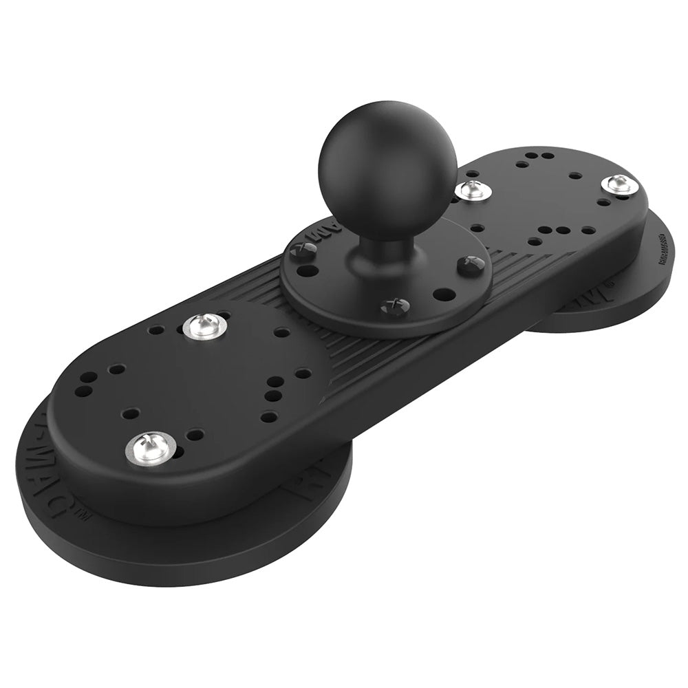 RAM Mount RAM Tough - Mag Double Magnetic Ball Base [RAM - 202 - 333 - MAG88U] - Houseboatparts.com