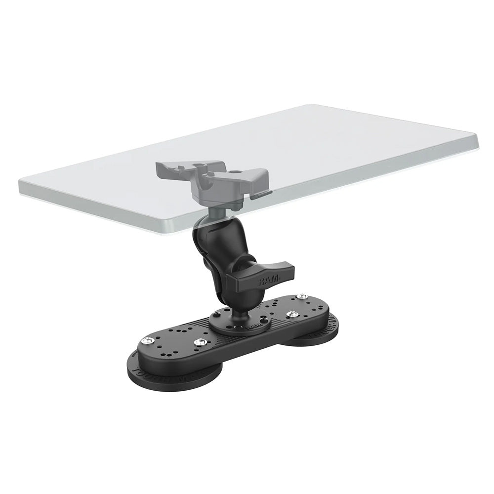 RAM Mount RAM Tough - Mag Double Magnetic Heavy Duty Mount f/Starlink Mini [RAM - 202 - 333 - MAG88 - B - STA1U] - Houseboatparts.com