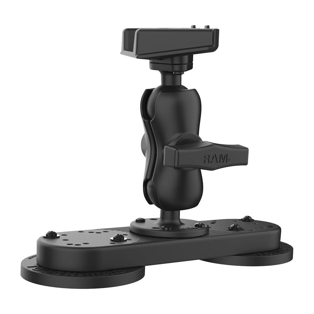 RAM Mount RAM Tough - Mag Double Magnetic Heavy Duty Mount f/Starlink Mini [RAM - 202 - 333 - MAG88 - B - STA1U] - Houseboatparts.com