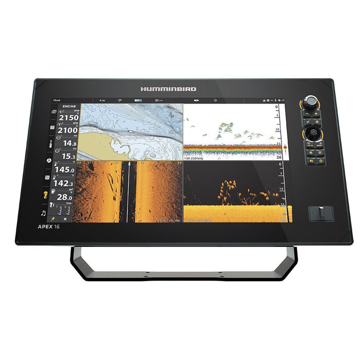 Humminbird APEX 16 VX MSI+ Chartplotter/Fishfinder w/Transom Mount Transducer [411500 - 1VX] - Houseboatparts.com