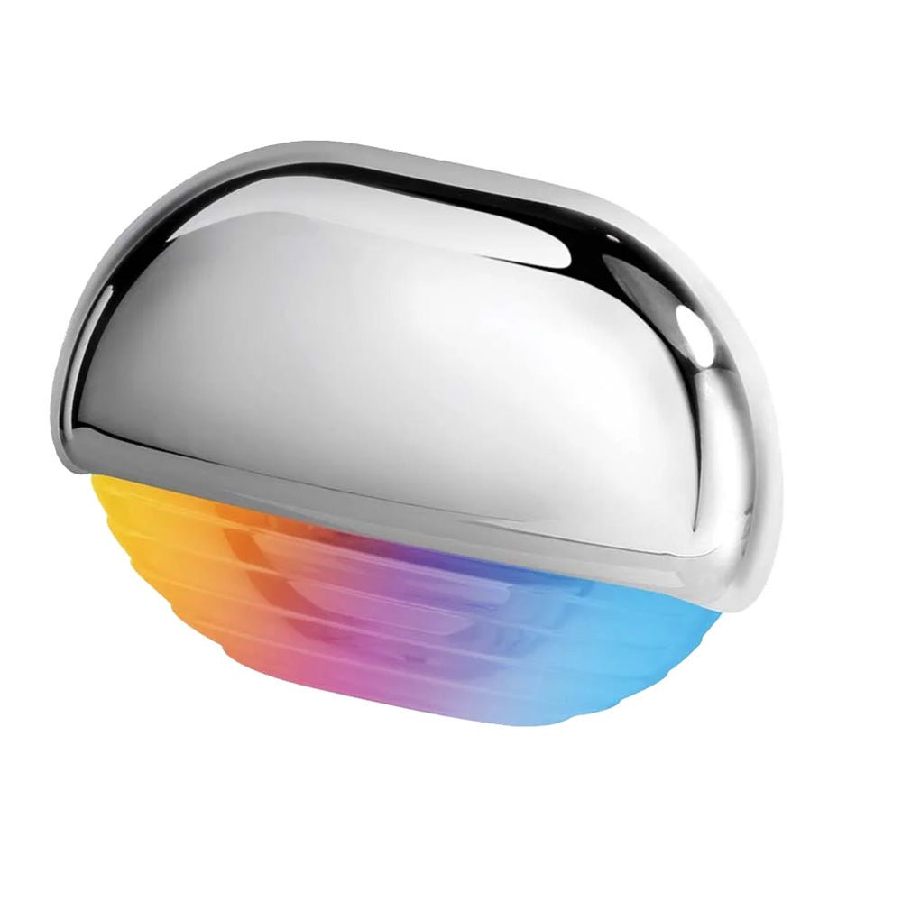 Hella Marine Apelo RGB Step Lamp - Chrome Cap [958126541] - Houseboatparts.com