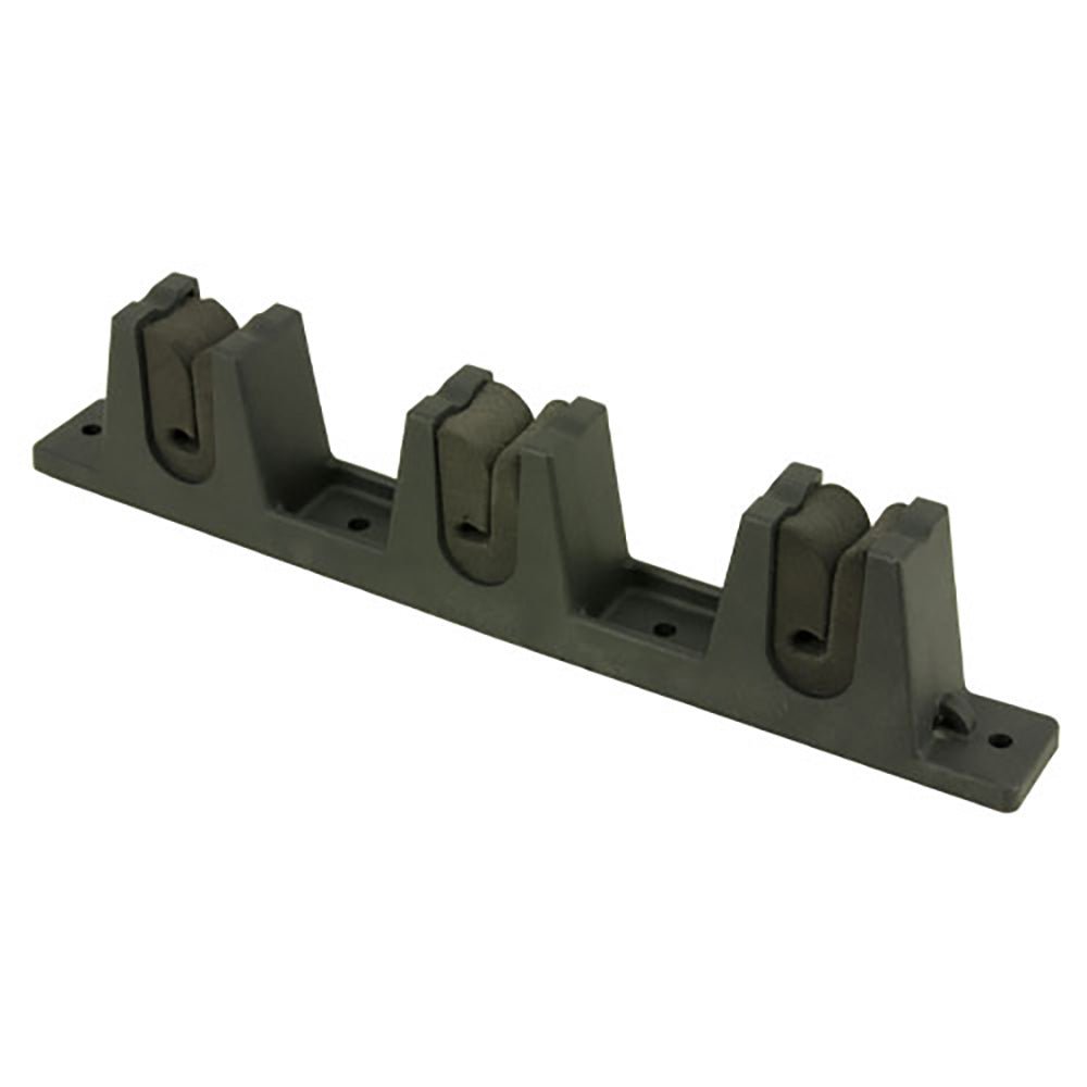 Springfield ABS Plastic Rod Holder - 3 Rod - Pair w/Bungee [1760004] - Houseboatparts.com