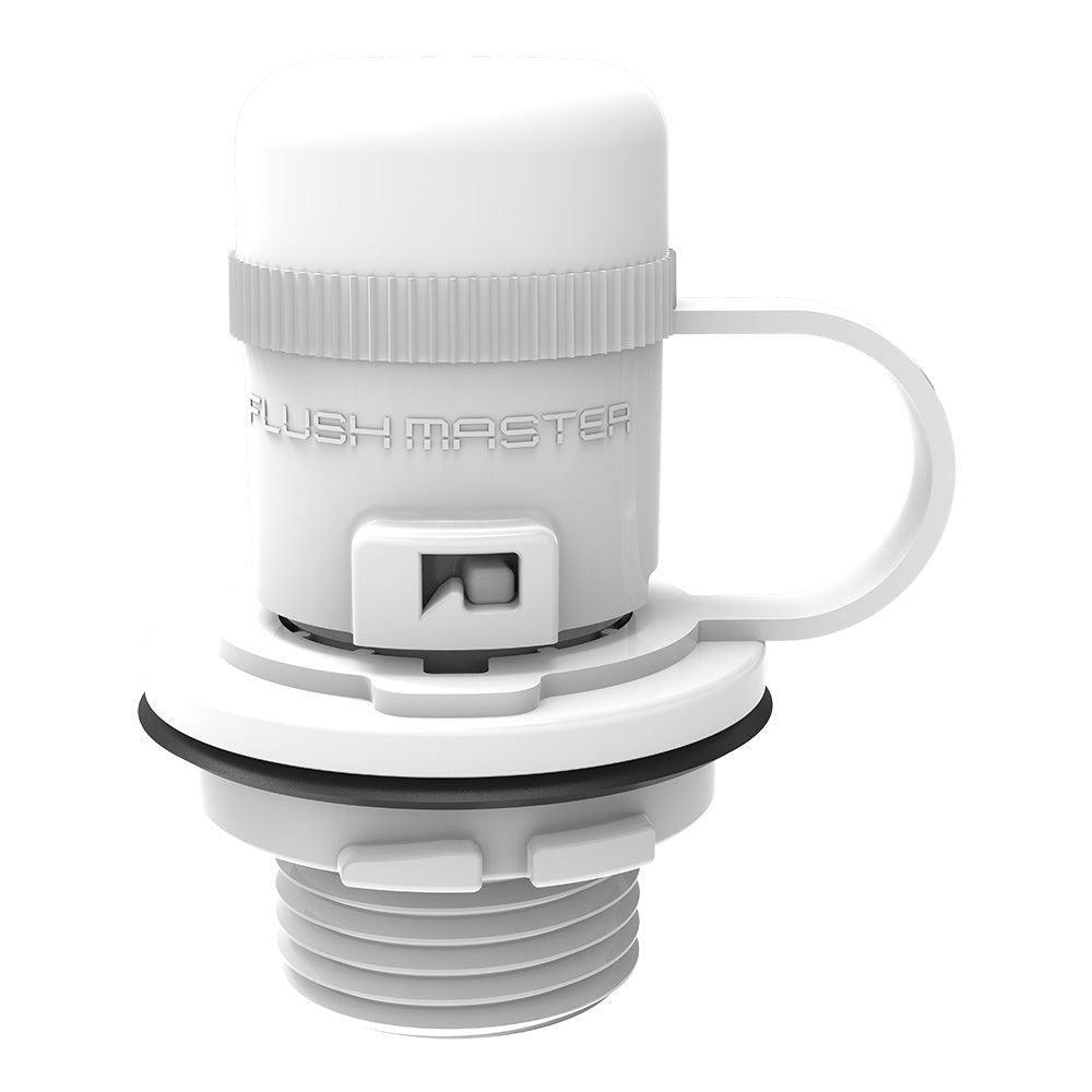 Flushmaster Flush Port Quick Connect f/Mercury - White [SM - FMQCMW] - Houseboatparts.com