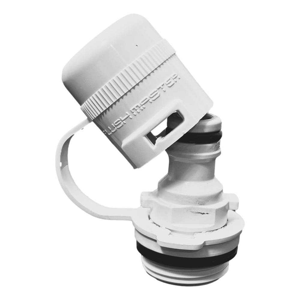 Flushmaster Flush Port Quick Connect f/Suzuki - White [SM - FMQCSW] - Houseboatparts.com