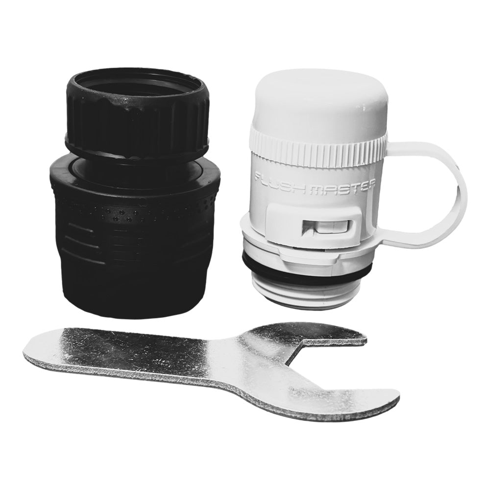 Flushmaster Flush Port Quick Connect f/Suzuki - White [SM - FMQCSW] - Houseboatparts.com