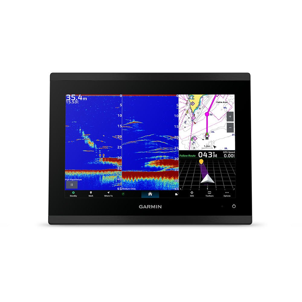 Garmin GPSMAP 9010xsv Premium Chartplotter/Sonar Combo w/Worldwide Basemap [010 - 03175 - 02] - Houseboatparts.com