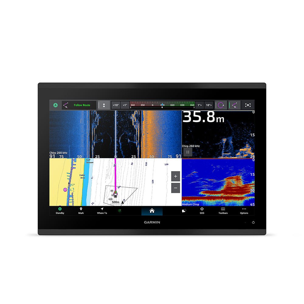 Garmin GPSMAP 9017xsv Premium Chartplotter/Sonar Combo w/Worldwide Basemap [010 - 03177 - 02] - Houseboatparts.com