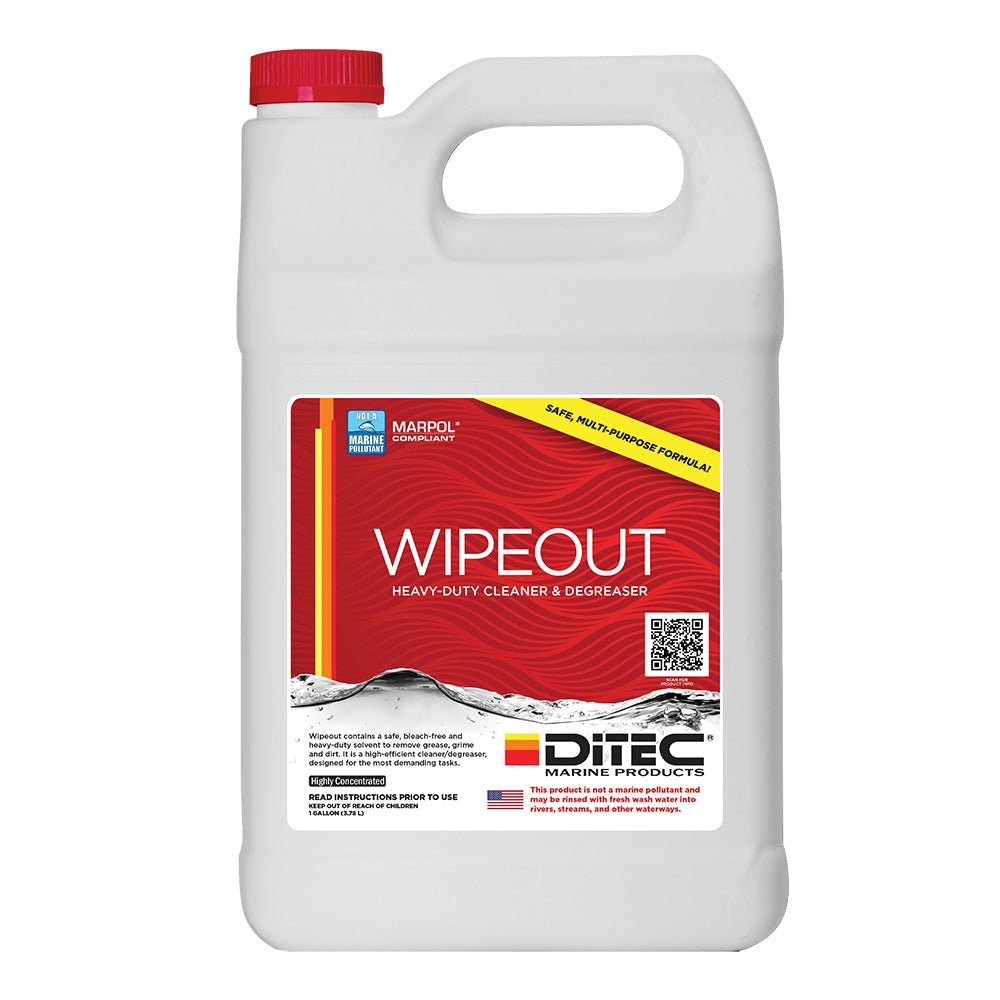 DiTECC Wipeout Multi - Surface Cleaner - Gallon [EC - WOUT - GAL2] - Houseboatparts.com