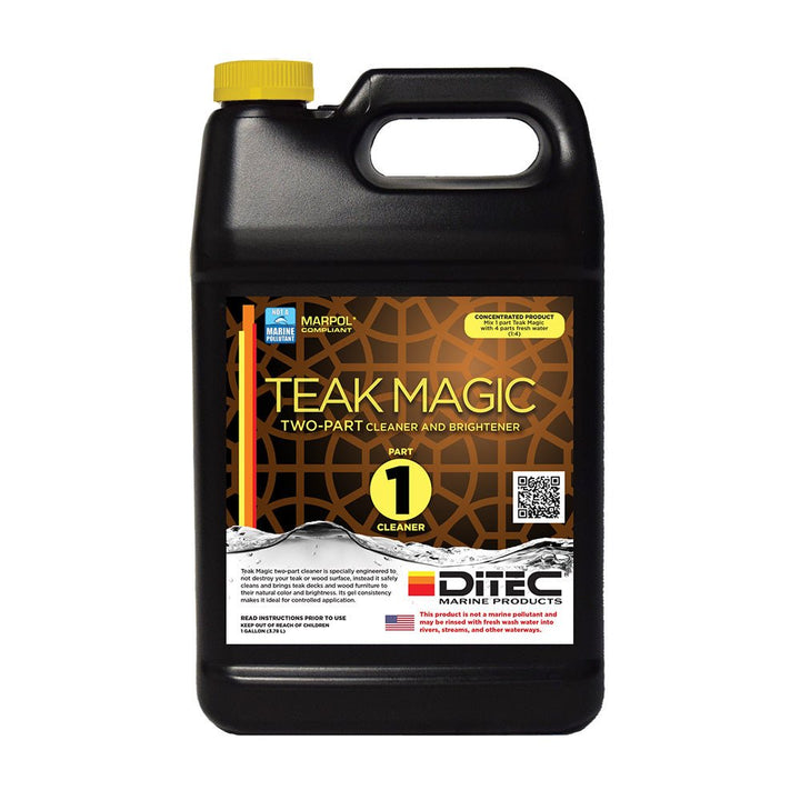 DiTEC Teak Magic: Part 1 - Gallon [TC - MGGL - PRT1] - Houseboatparts.com