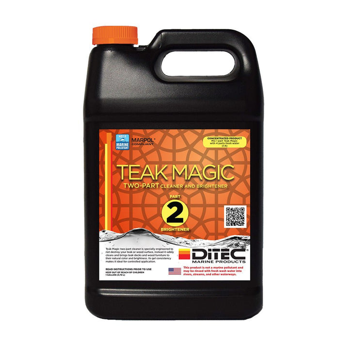 DiTEC Teak Magic: Part 2 - Gallon [TC - MGGL - PRT2] - Houseboatparts.com