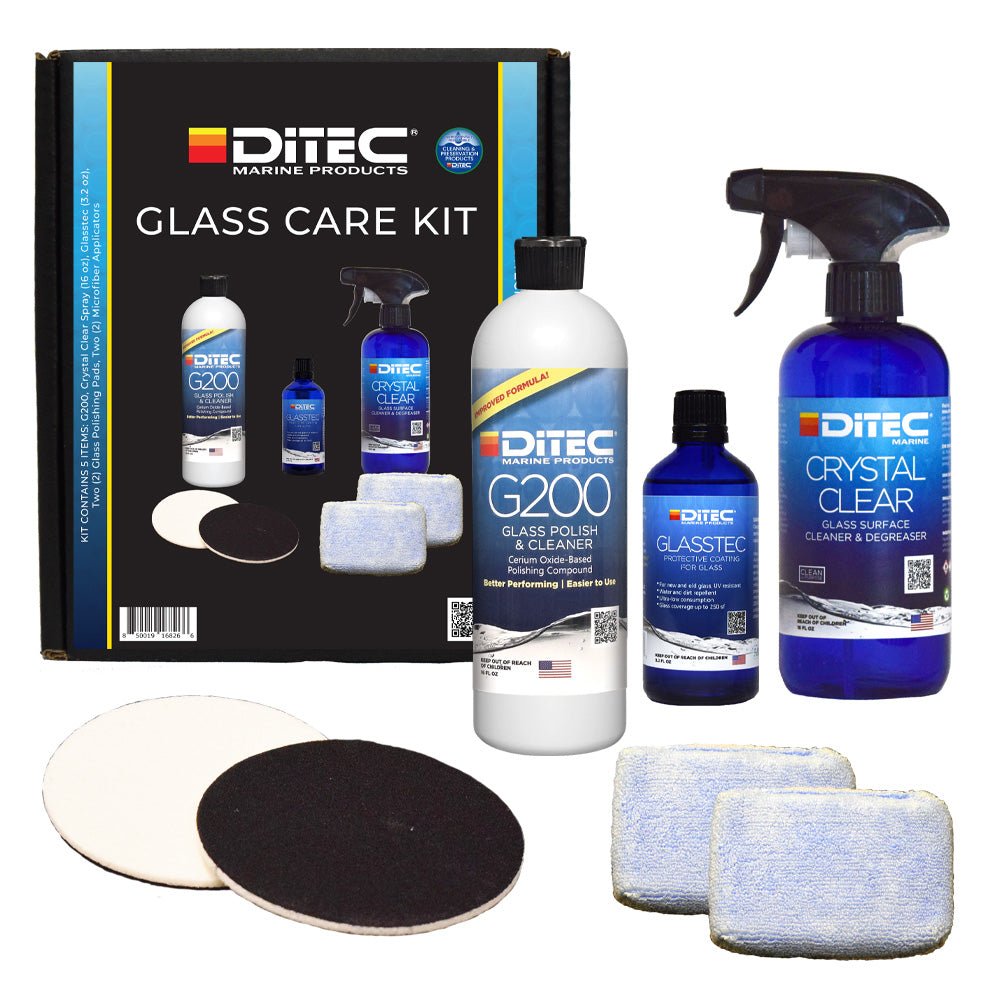 DiTEC Marine Glass Care Kit [22 - KITS - GLAS] - Houseboatparts.com