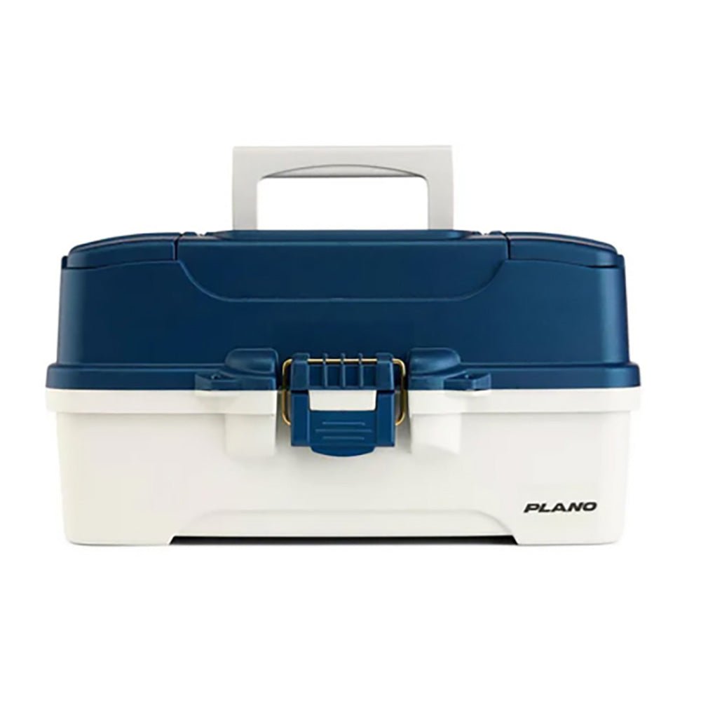 Plano Three - Tray Tackle Box - Blue/White [P000405] - Houseboatparts.com