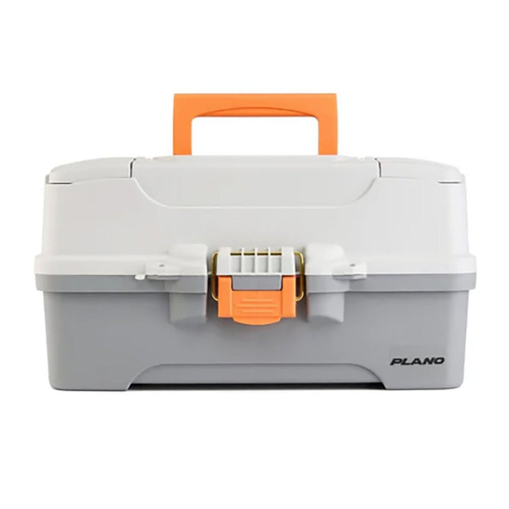 Plano Three - Tray Tackle Box - Light Grey/Dark Grey [P000406] - Houseboatparts.com