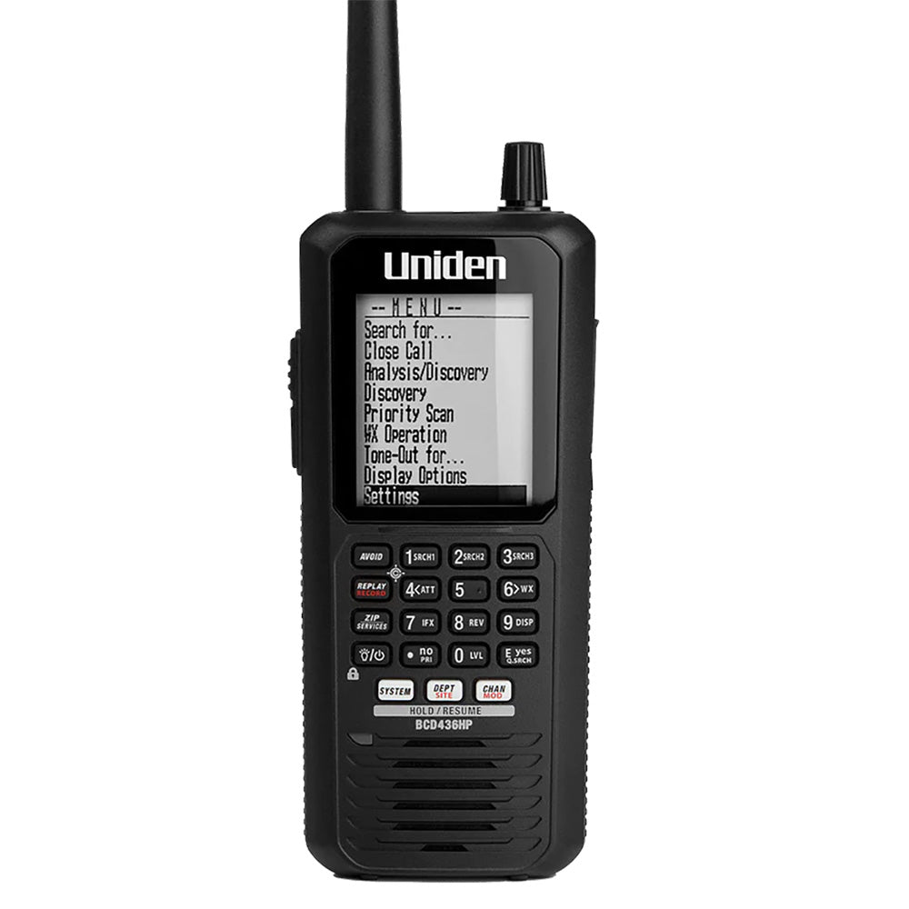 Uniden BCD436HP Easy - To - Use Digital Handheld Scanner [BCD436HP] - Houseboatparts.com