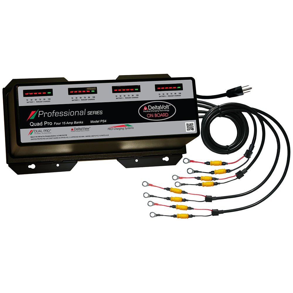 Dual Pro Professional Series Battery Charger - 60A - 4 - 15A - Banks - 12V - 48V *Remanufactured [PS4R] - Houseboatparts.com