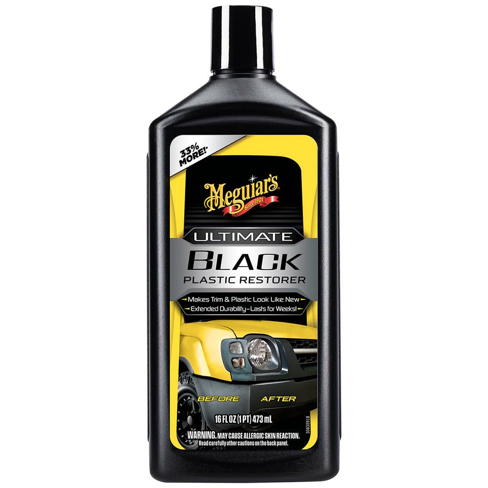 Meguiar's Ultimate Black Plastic Restorer - 16oz [G15816] - Houseboatparts.com