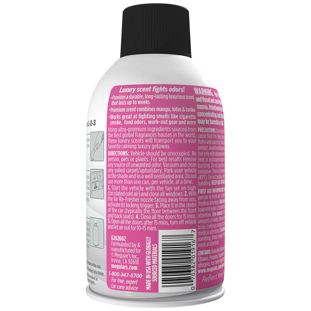 Meguiar's Tropical Rainforest Whole Car Air Re - Fresher Aerosol - 2oz [G262602] - Houseboatparts.com