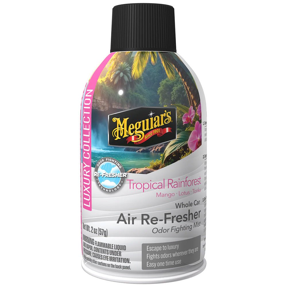Meguiar's Tropical Rainforest Whole Car Air Re - Fresher Aerosol - 2oz [G262602] - Houseboatparts.com