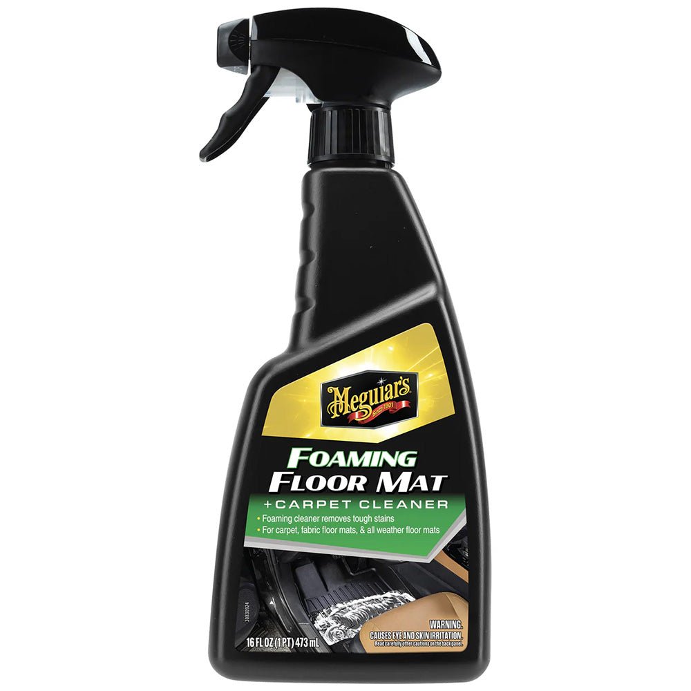 Meguiar's Foaming Floor Mat + Carpet Cleaner - 16oz [G262816] - Houseboatparts.com