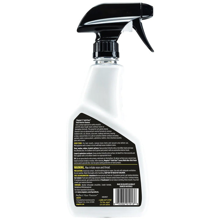 Meguiar's Gold Class Total Interior Cleanser - 16oz [G262316] - Houseboatparts.com