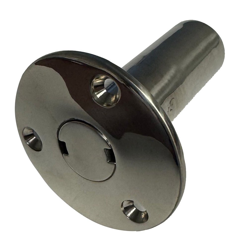 TACO Stainless Steel Twist Lock Base f/J - Lock Sunshade - 90 Degree [F16 - 3490] - Houseboatparts.com