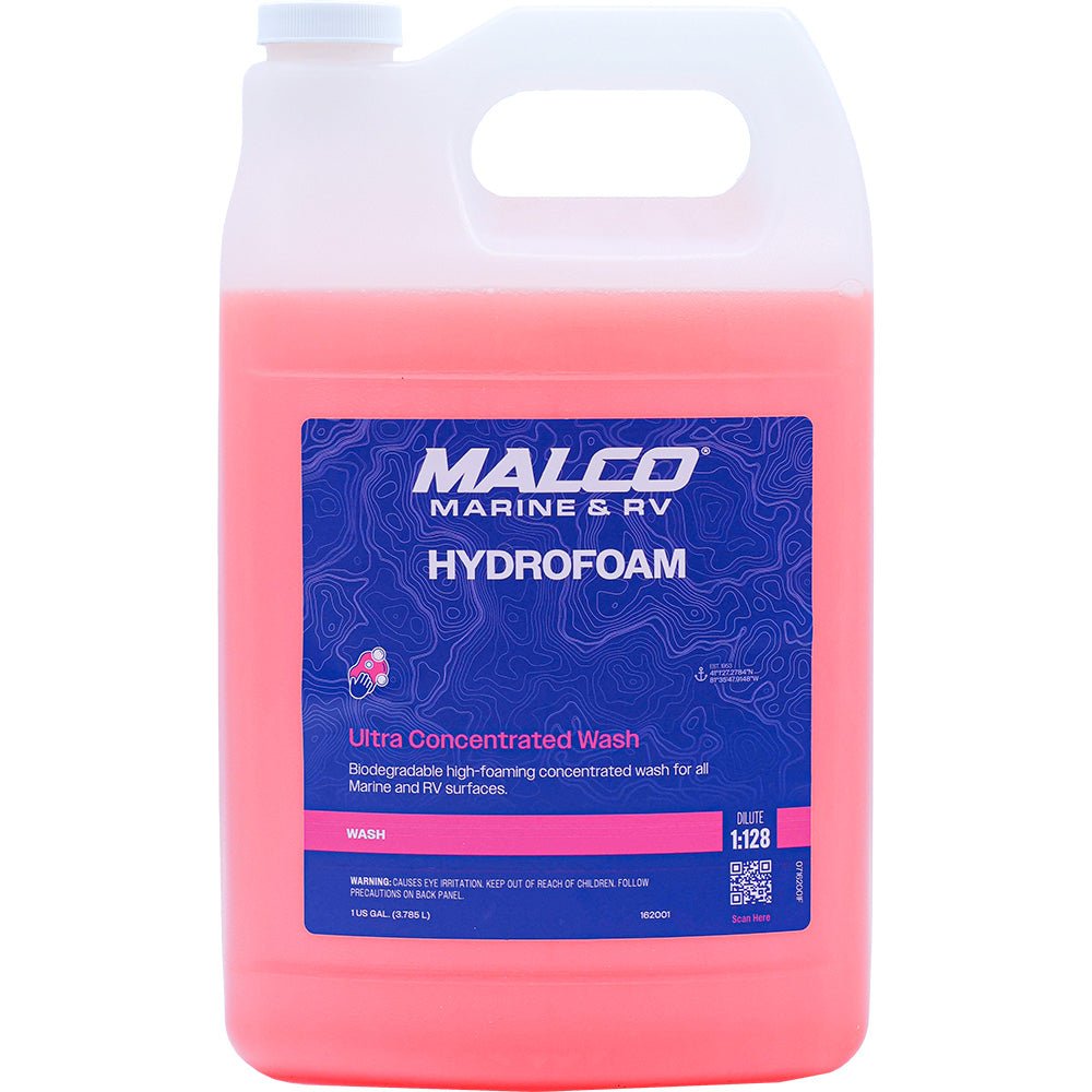 Malco HydroFoam Ultra Concentrated Boat Wash - 1 Gallon [162001] - Houseboatparts.com