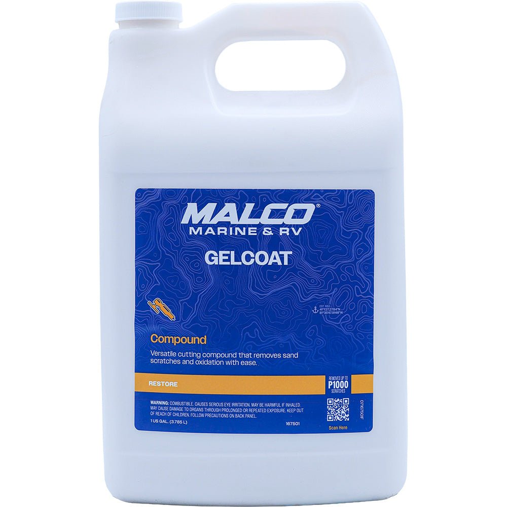 Malco Gel Coat Compound - 1 Gallon [167501] - Houseboatparts.com
