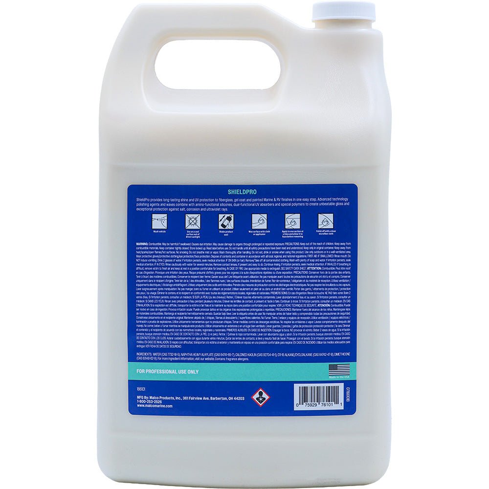 Malco ShieldPro UV Crme Wax - 1 Gallon [166101] - Houseboatparts.com