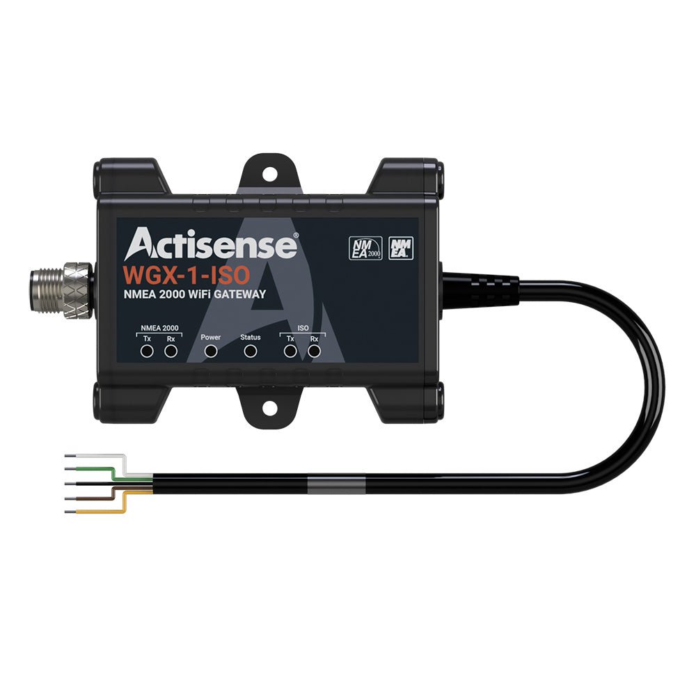 Actisense WiFi NMEA 0183 to NMEA2000 Gateway w/PC Interface - ISO Connection [WGX - 1 - ISO] - Houseboatparts.com