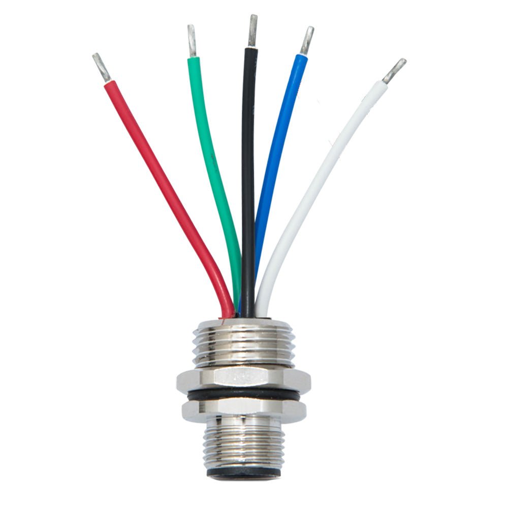 Actisense Rear Panel Mount NMEA2000 Wired Micro 5 - Pin - Male [A2K - PMW - M] - Houseboatparts.com