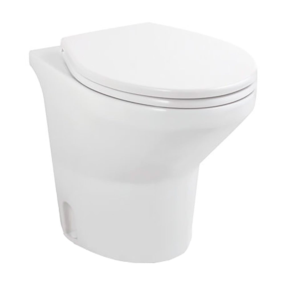 Thetford Compass Touch Toilet - High, White - 12V [T - COM012NW/TSFT/NA] - Houseboatparts.com
