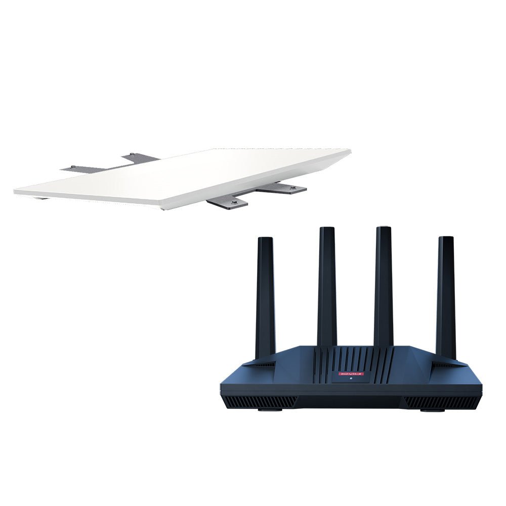KVH Starlink Performance Gen 3 Kit w/Flat Mount CommBox Edge Core Communications Gateway Wi - Fi Router [72 - 1113 - FLAT - CO] - Houseboatparts.com