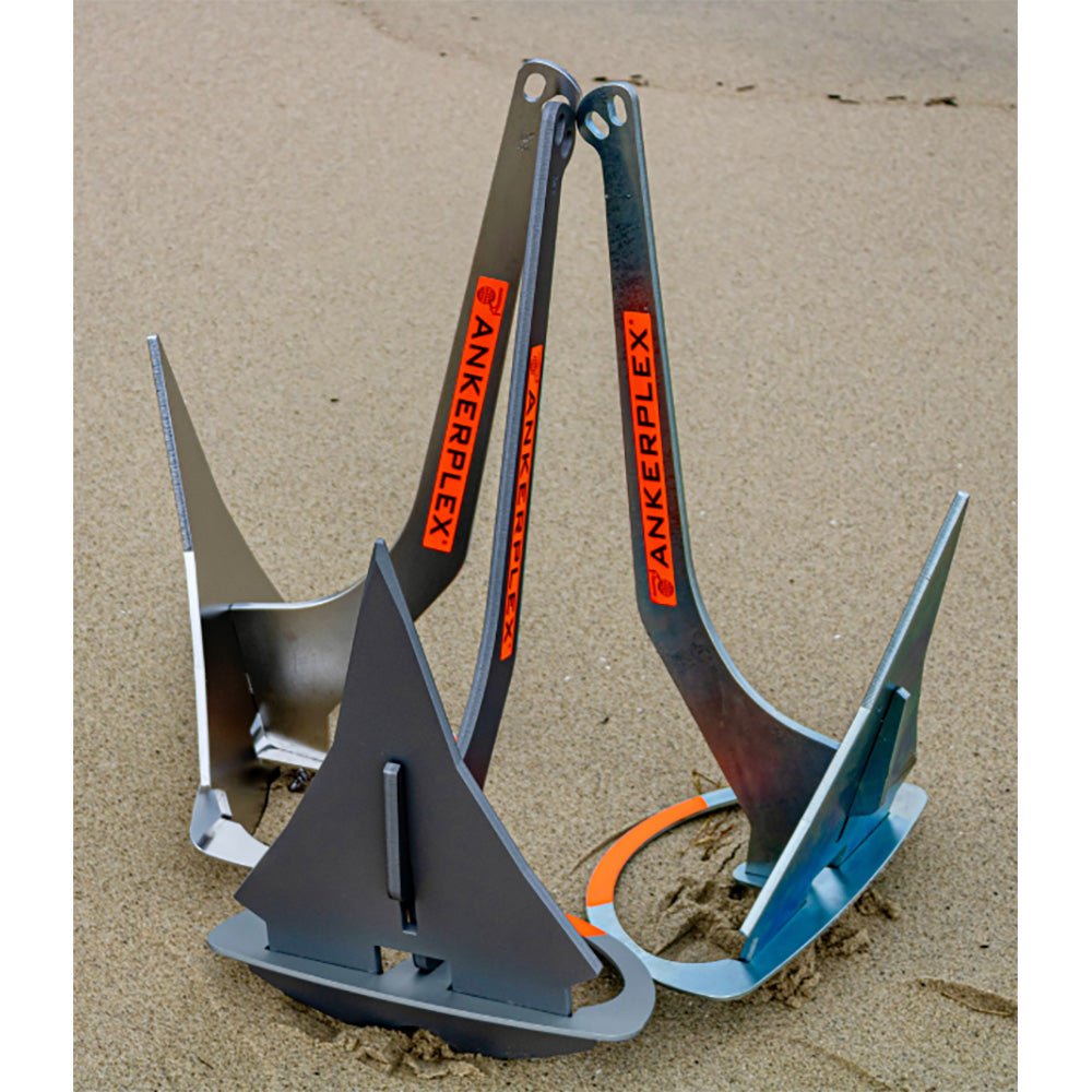 Ankerplex Stainless Steel Anchor 5kg f/Boats to 21' [AP5ST] - Houseboatparts.com
