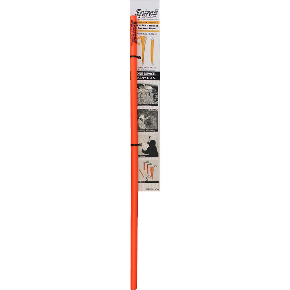 Spiroll Rope Protector Orange f/Lines 1/2" Greater [SPL - 24 - O - RP] - Houseboatparts.com