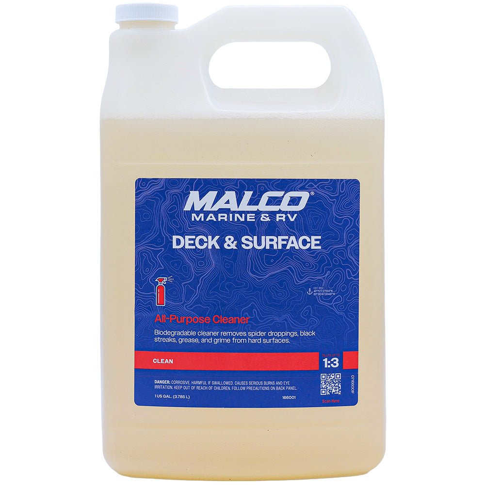 Malco Deck Surface Spray All Purpose Cleaner - 1 Gallon [166001] - Houseboatparts.com