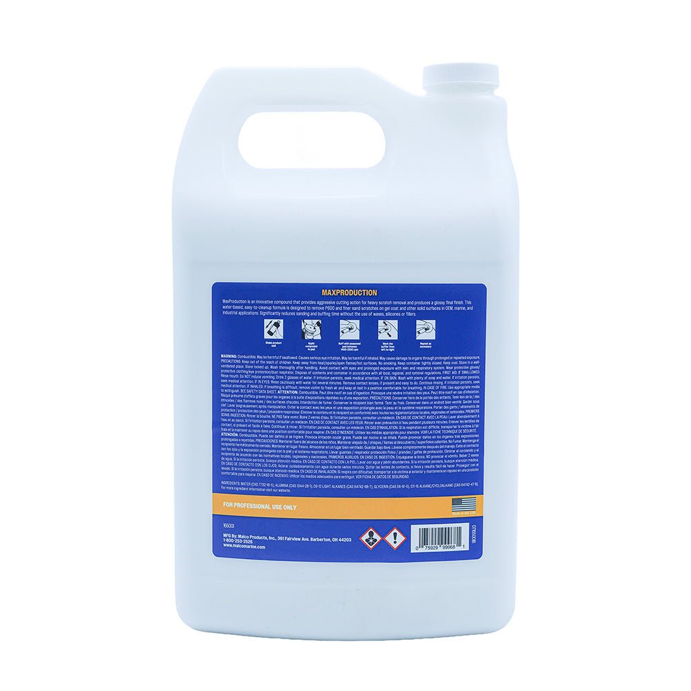 Malco MaxProduction Compound - 1 Gallon [165001] - Houseboatparts.com