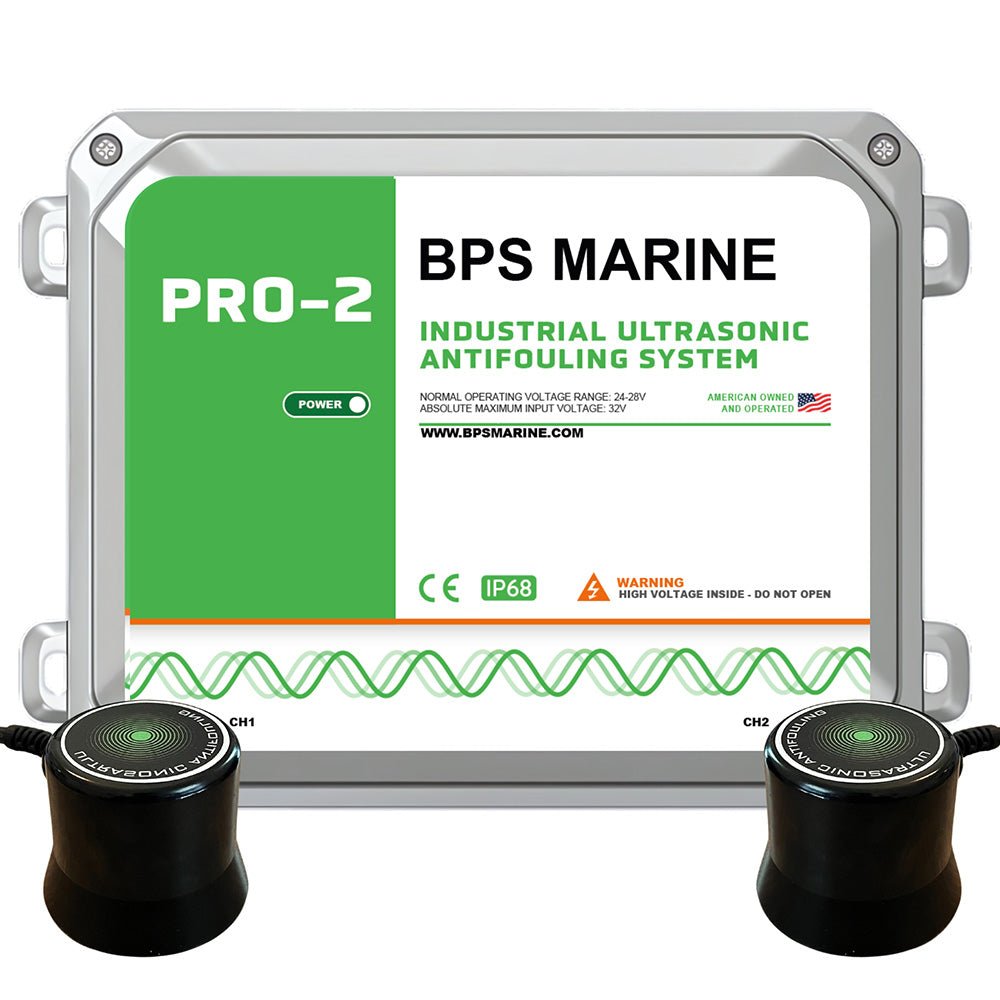 BPS Marine PRO - 2 2 - Transducer Ultrasonic Antifouling System - 24VDC [24V - PRO - 2] - Houseboatparts.com