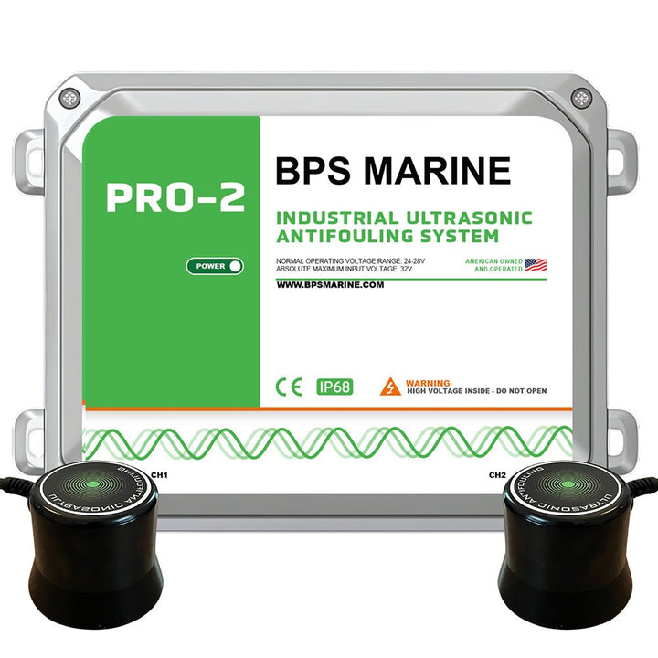 BPS Marine PRO - 2 2 - Transducer Ultrasonic Antifouling System - 24VDC [24V - PRO - 2] - Houseboatparts.com